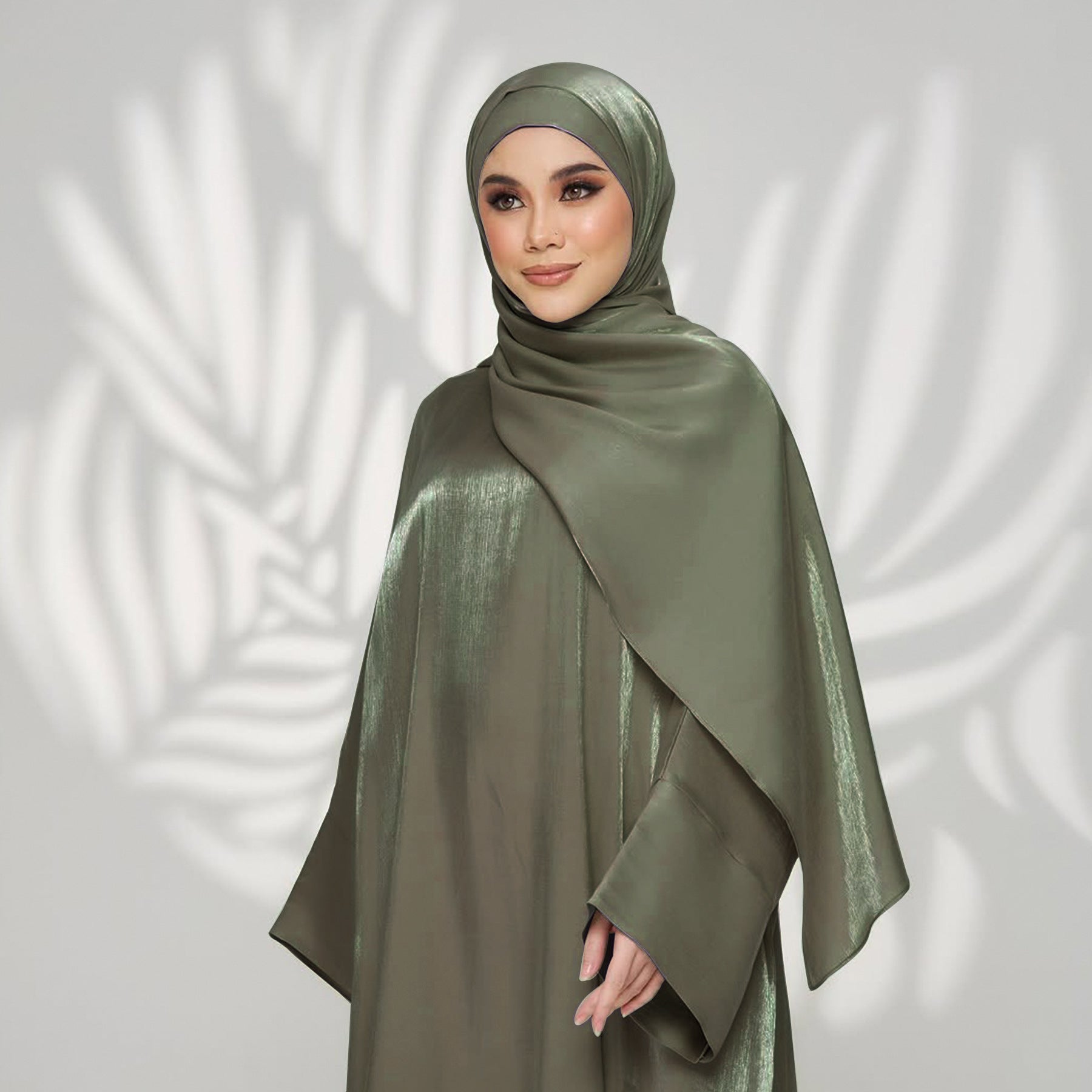 Robe longue élégante et colorée en tissu