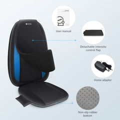 Comfier Shiatsu Back Massager With Heat, Massage Seat Cushion For Full Back, Electric Body Massager For Home Or Office Seat Use, Father'S Day And Mother'S Day Gift, Perfect Birthday Gift For Men And Women