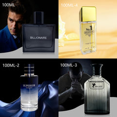 Men'S Perfume Spray - Natural Woody Notes for Lasting Freshness - Perfect for Dating & Sports - 3.38oz