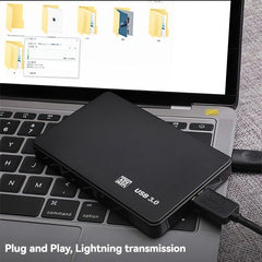 4TB Portable External Hard Disk HDD, 4TB Large Capacity USB 3.0 Portable Hard Disk HDD, Suitable For All Kinds Of Laptop Office, Students, Professionals, Support PS4 Game Console File/video/music Storage Extended Backup. 4