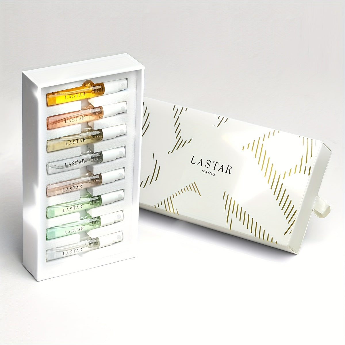 LASTAR 8pcs Perfume Gift Set - 0.1oz Each, Long-Lasting Fragrance for Men & Women, Classic Floral Notes, Perfect for Dates & Travel, Ideal Holiday Present