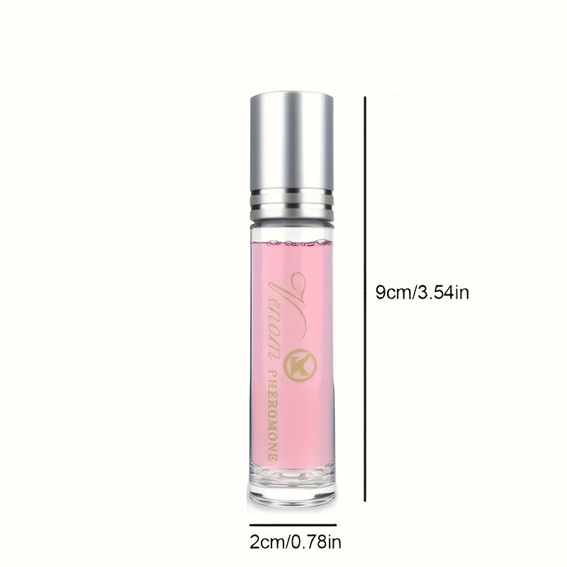 0.34oz Roll-On Pheromone Women's Perfume, Long Lasting Dating Fragrance, Enhance And Release Your Charm, Attract Your Favorite People, Source Of Confidence for Girls, Exclusive Romantic Gift for Girls