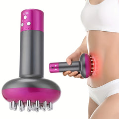 Portable Whole Body Massager - Handheld Meridian Brush for Legs Arms Back