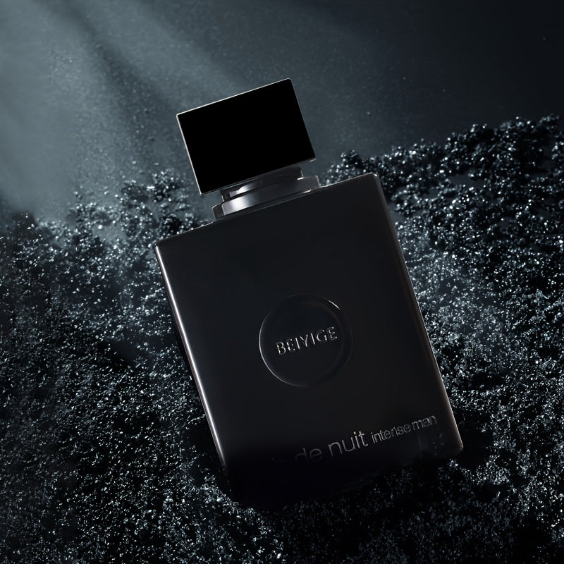 Men's Glamour Perfume, Black, Long Lasting Fragrance Spray, Athleisure Party Perfume, Portable Birthday Date Choice, Romantic Fragrance Spray for Daily Use And Special Occasions, Men's Premium Eau De Toilette, Valentine's Day