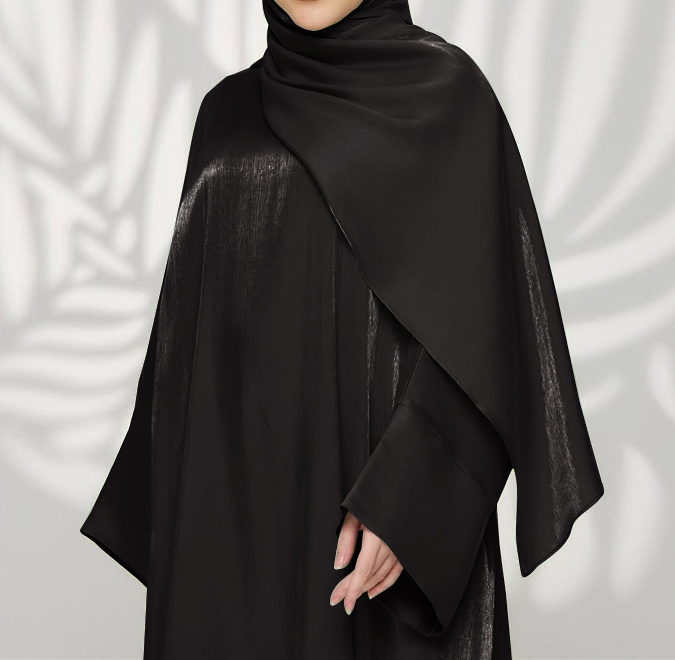 Robe longue élégante et colorée en tissu