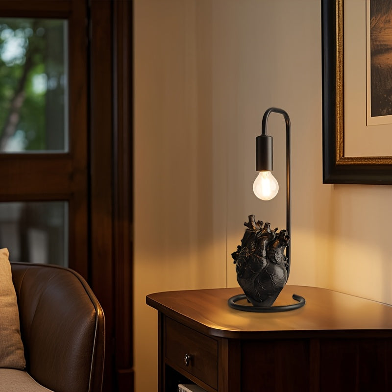 [Decorative Crow Lamp] Decorative Crow Table Lamp | Home Decor & Furnishing Desk Lamp, Ornament Display Lamp, Study Room Atmosphere Lamp, Background Light for Bar, Dining Room, Living Room, Bedside Night Light for Bedroom, De