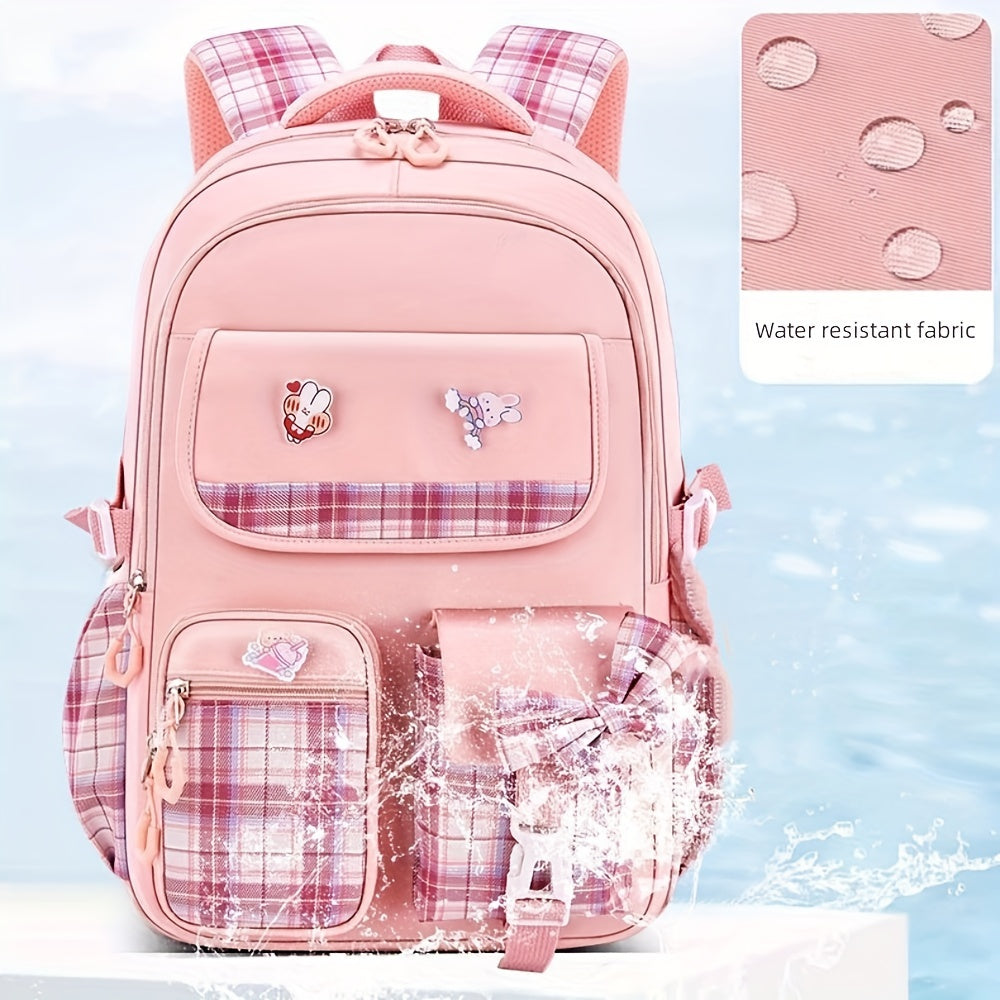 Girls Backpack for Girls Cute School Backpacks for Girls Kindergarten Elementary Preschool Middle Kids School Bag