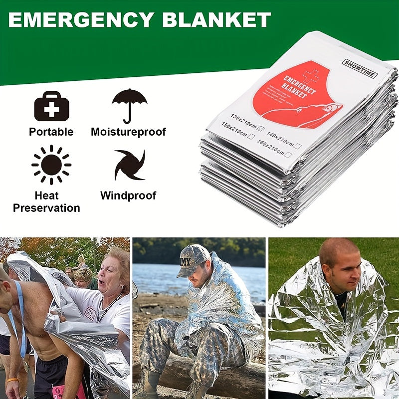 188-Piece Comprehensive First Aid Kit For Outdoor Adventures - Portable, Ideal For Hunting, Hiking & Camping, Includes Scissors & Tweezers
