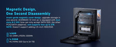FIREBAT N150 Mini PC - AK2 Plus Mini Computer 16GB RAM+512GB SSD Pro Dual LAN