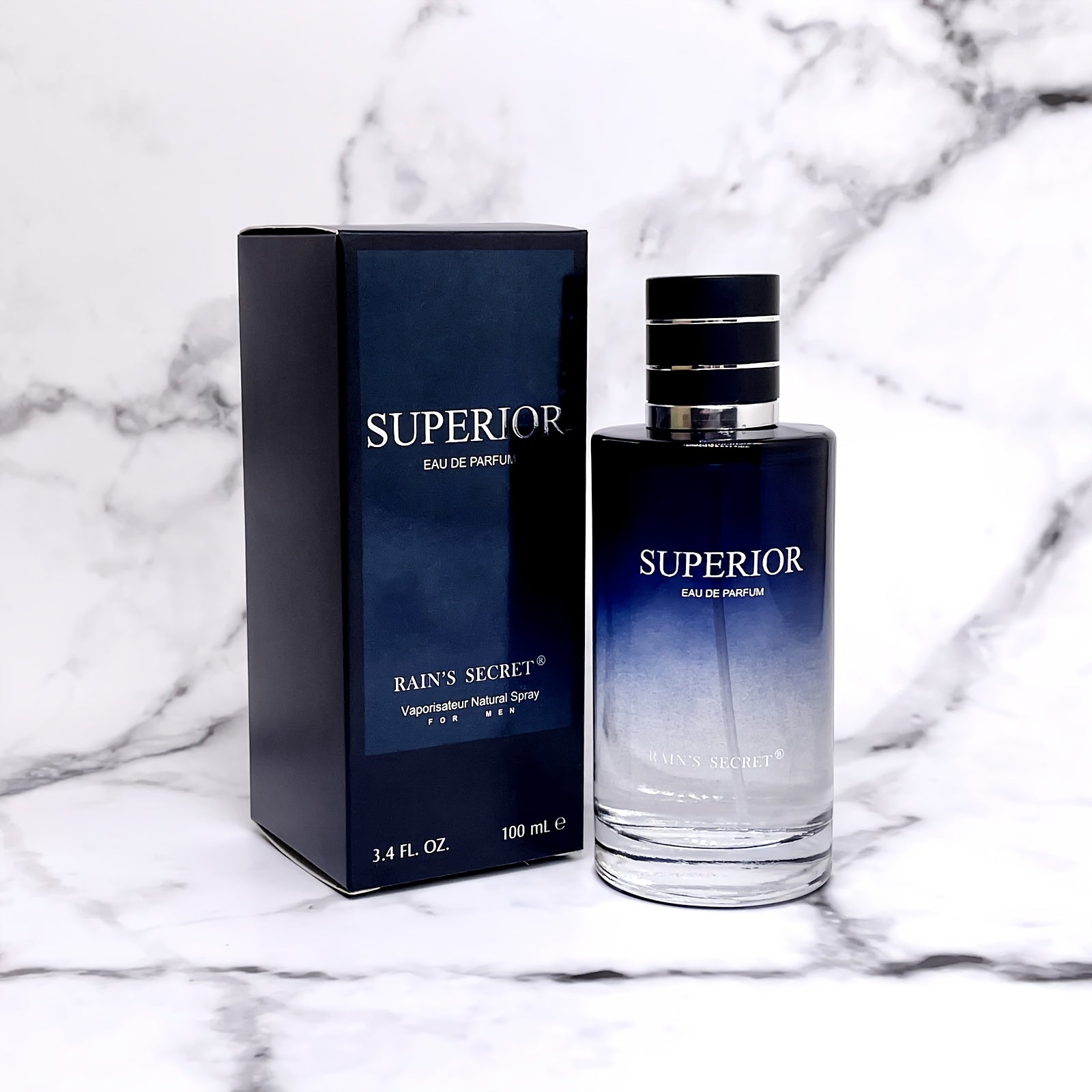 Men'S Perfume Spray - Natural Woody Notes for Lasting Freshness - Perfect for Dating & Sports - 3.38oz