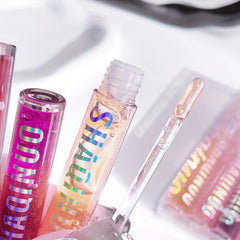 4pcs Plumping Lip Gloss Set - Hydrating & Nourishing Jelly Shine, Non-Sticky Glass Finish, Perfect Valentine's Gift for Her, Lip Gloss, Moisturizing, Shiny, Valentine's Day Gift