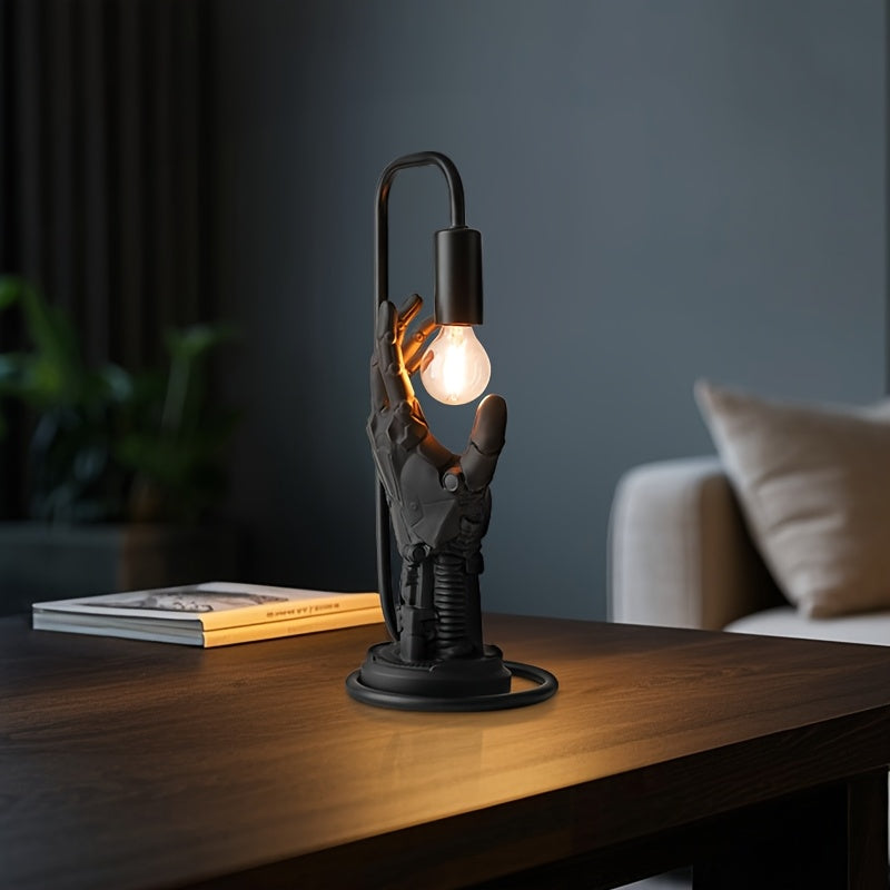 [Decorative Crow Lamp] Decorative Crow Table Lamp | Home Decor & Furnishing Desk Lamp, Ornament Display Lamp, Study Room Atmosphere Lamp, Background Light for Bar, Dining Room, Living Room, Bedside Night Light for Bedroom, De