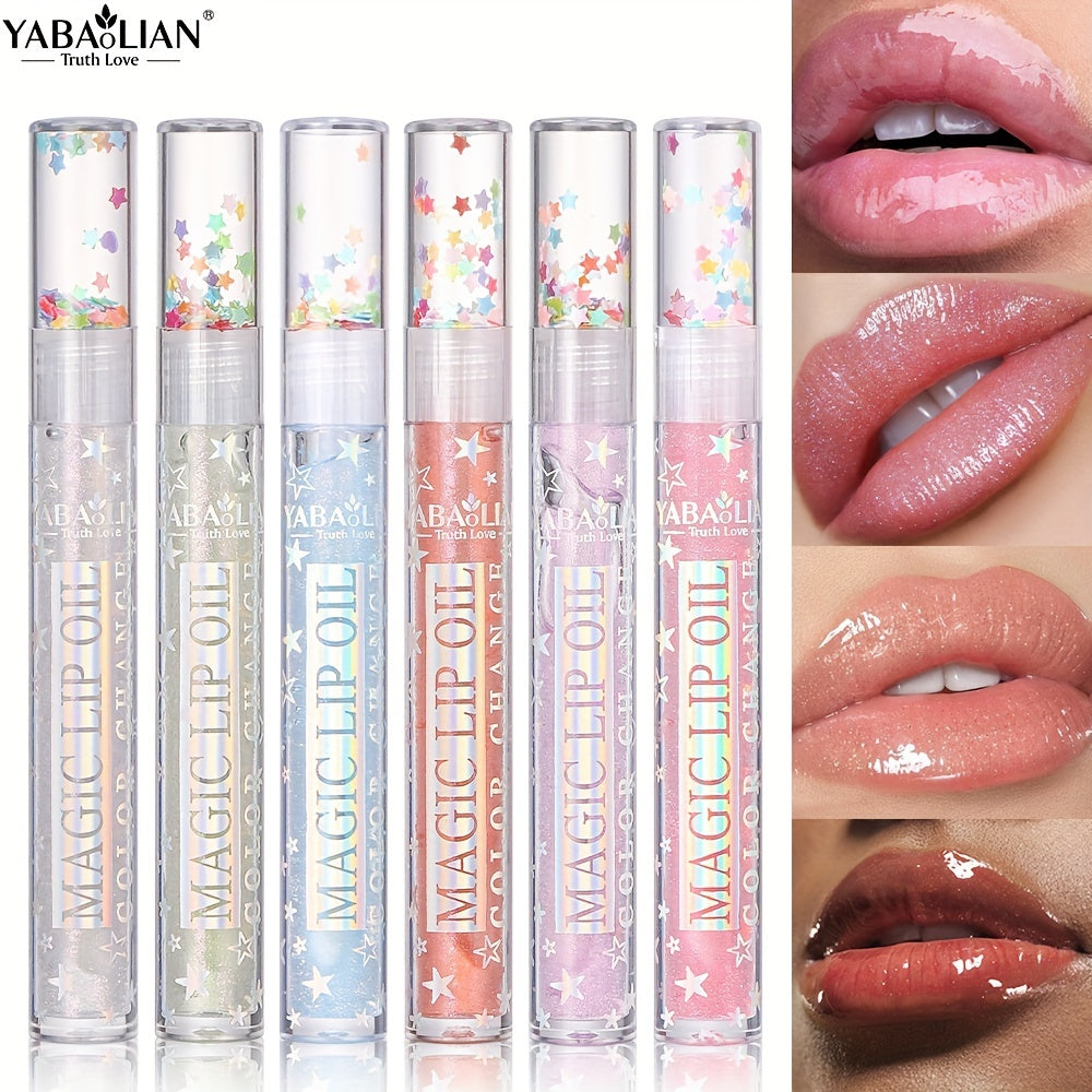 Water Light Lip Gloss Mirror Transparent Lip Glaze Jelly Glass Lip Gloss, Moisturizing Lip Gloss Valentine's Day Gifts For Women And   Mother's Day Gift