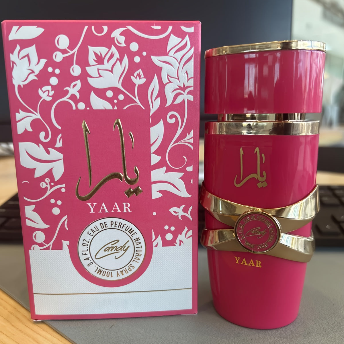 Seductive Candy-Inspired Women's Perfume, 3.38oz - Long-Lasting Eau De Toilette Spray with Plant-Based Squalane, Perfect Christmas Gift for Her