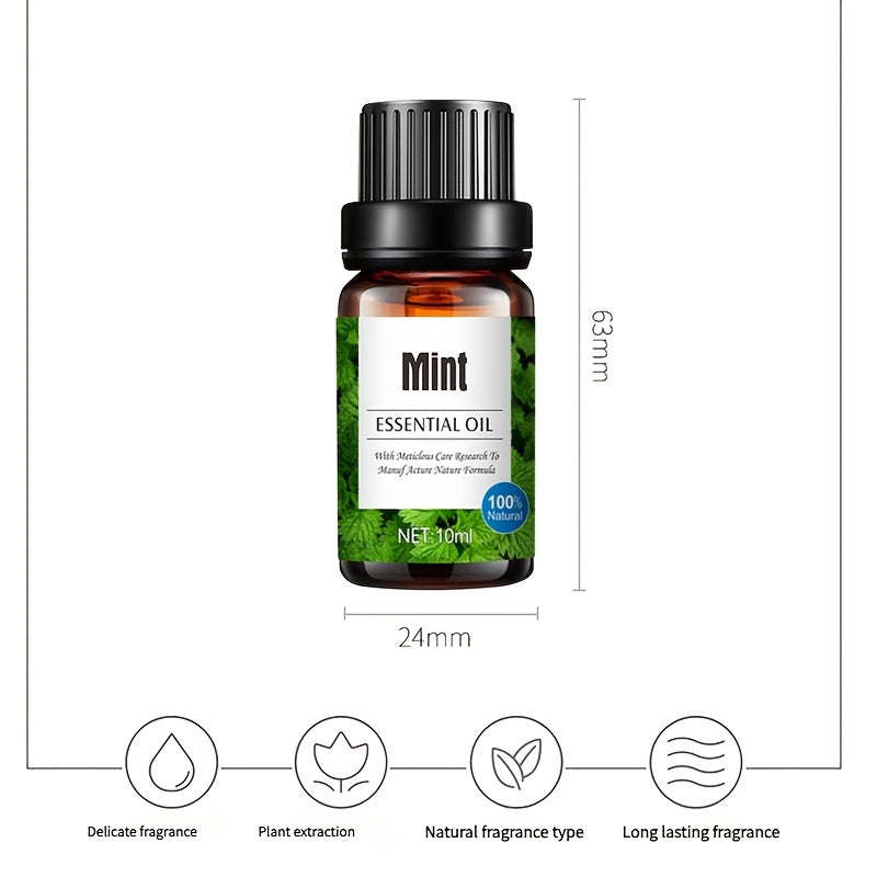 12 Bottles Aromatherapy Essential Oil Set - Relaxing Fragrance Collection for Diffuser & Humidifier, 100% Pure Liquid Essential Oils, Home Gift Set (Various Scented Oils)