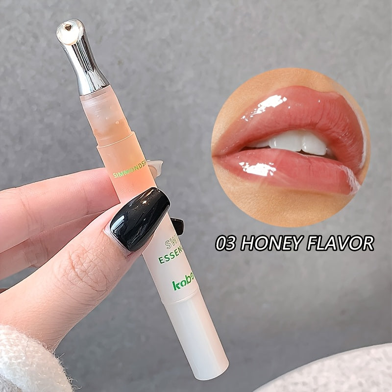 Hydrating Berry-Infused Lip Gloss - Moisturizing & Shiny Finish, Long-Lasting Nourishing Lip Oil for All Skin Types, Perfect Valentine's Day Gift