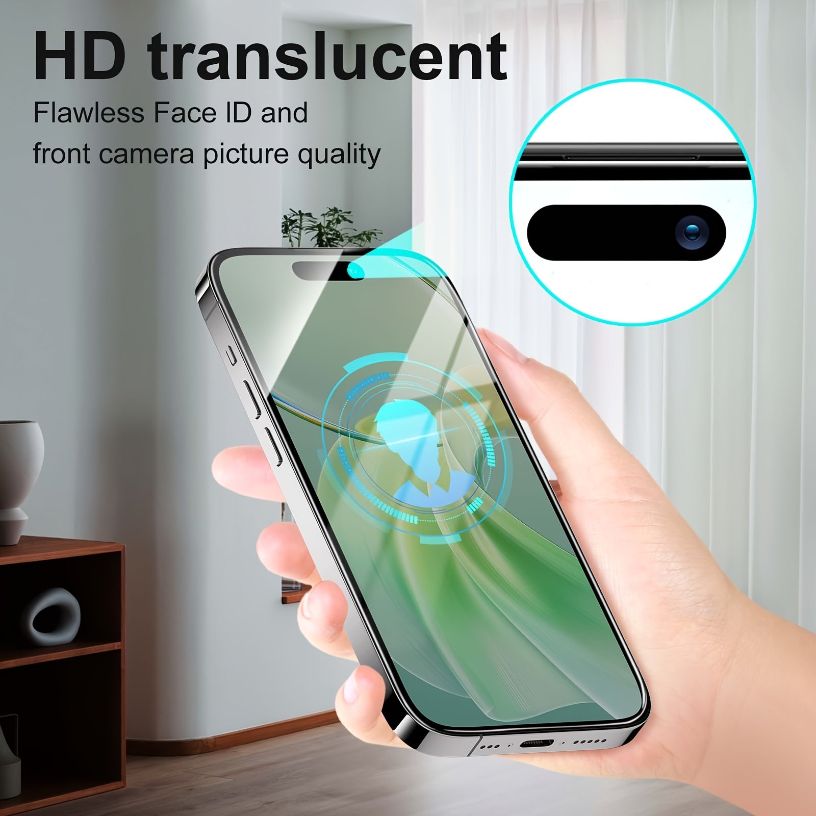 8pcs Anti Spy for iPhone X/XS/XR/12/13/14/15/16 Pro Max Anti Spy Screen Protector 9H Hardness Fingerprint Resistant Scratch Resistant Privacy Screen Tempered Glass Protector Screen Friendly