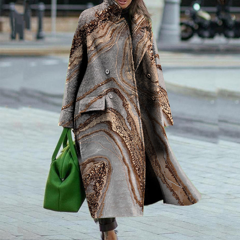 Women's Fashion Casual Wool Coat