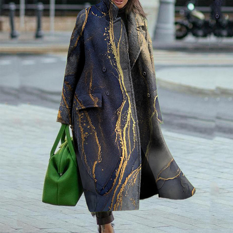 Women's Fashion Casual Wool Coat