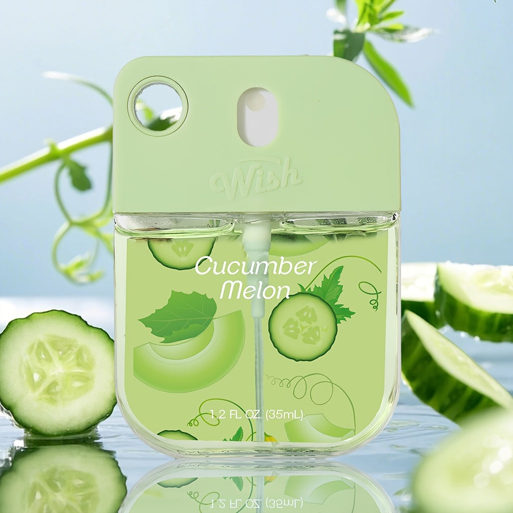 Portable Aloe Vera Power Mist Hand Fragrance Spray, Hydrating Mini Perfume, Fresh Fruity Scent That Leaves Hands Cleaning, Hydrated, And Delicately Scented. No-Rinse, Travel Size for All Ages - Ideal for Outdoor Activities, H