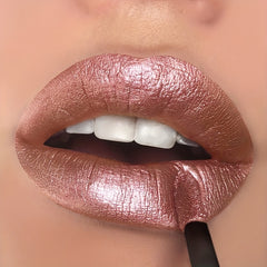 Luxurious Shimmer Glitter Lip Gloss - Moisturizing, Long-Lasting Diamond Shine for All Skin Types, Berry Hue