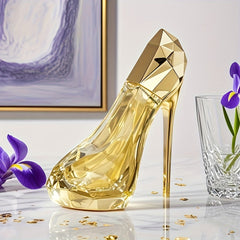 1.01oz Perfume for Women, High Heel Shape Orange Fragrance Spray - Long Lasting Citrus Fragrance, Musk Perfume for Women, Good Fragrance, Formaldehyde Free, Elegant Golden Cap, Perfect Valentine's Day Gift for Women And s