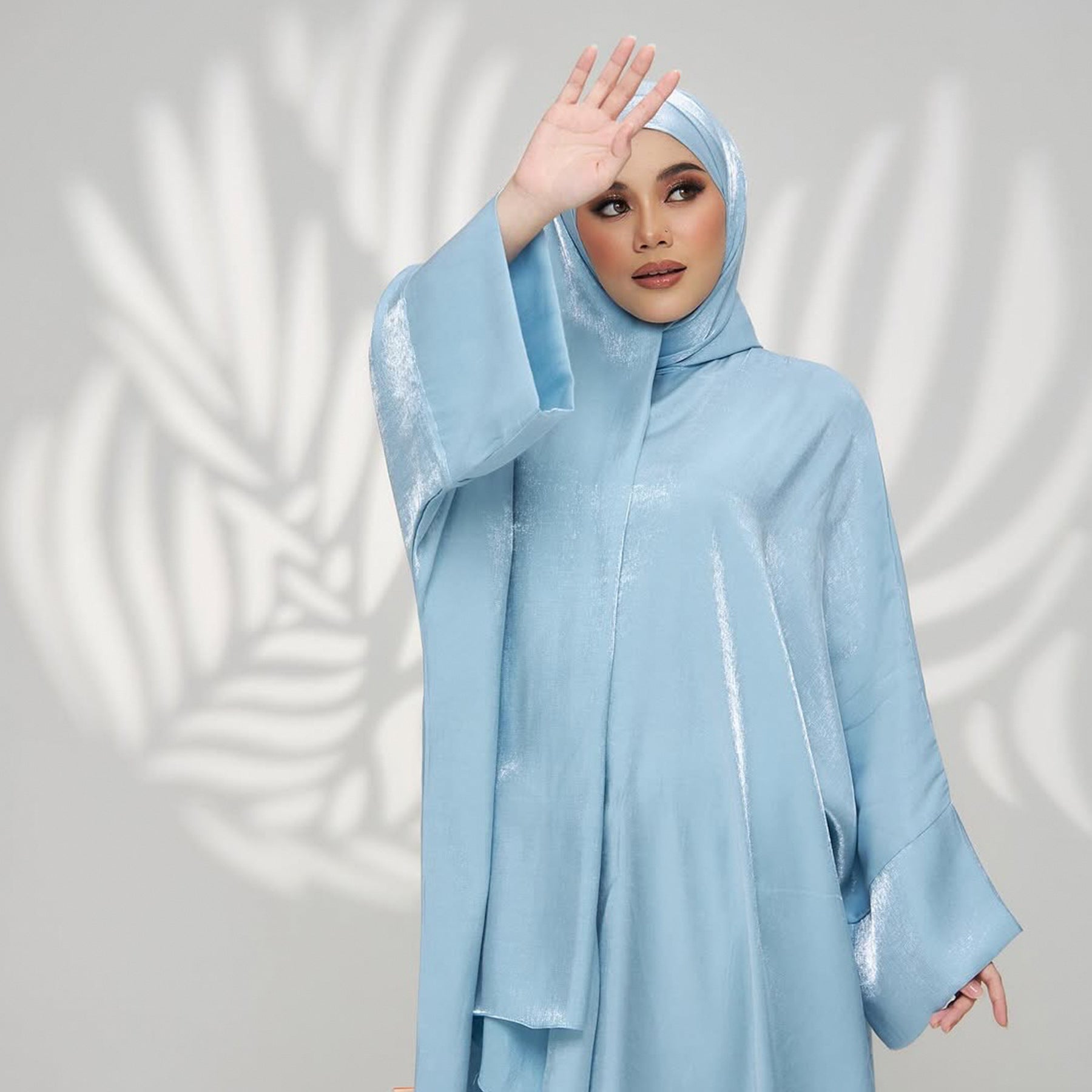 Robe longue élégante et colorée en tissu