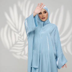 Robe longue élégante et colorée en tissu