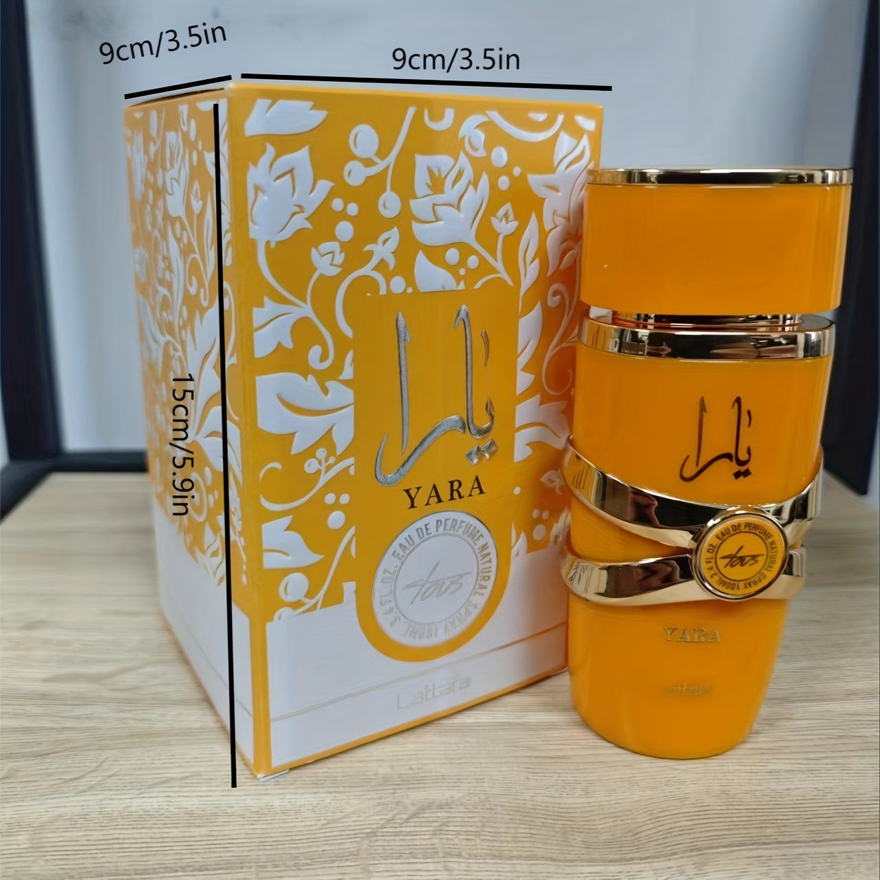 1 Pcs Lattafa Yara Perfumes Perfumes Yara For Women EDP Long-lasting Women's Perfume Vanilla Fragrance Lattafa Fragrance Pink Perfume Set Mixed Gift Cosmetic Cologne Halloween Gift