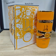 1 Pcs Lattafa Yara Perfumes Perfumes Yara For Women EDP Long-lasting Women's Perfume Vanilla Fragrance Lattafa Fragrance Pink Perfume Set Mixed Gift Cosmetic Cologne Halloween Gift