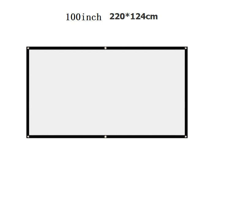 Polyester Portable Folding Da-mat Screen Projection Film Cloth