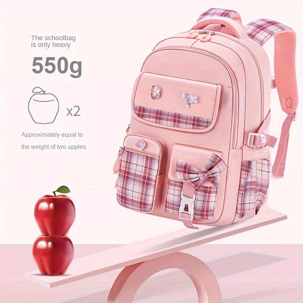 Girls Backpack for Girls Cute School Backpacks for Girls Kindergarten Elementary Preschool Middle Kids School Bag