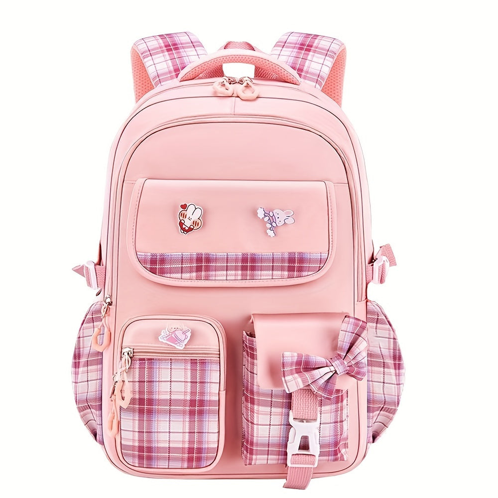 Girls Backpack for Girls Cute School Backpacks for Girls Kindergarten Elementary Preschool Middle Kids School Bag