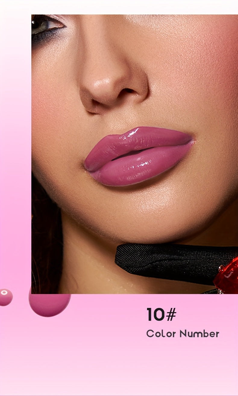Ginger lip glaze long-lasting lip gloss moisturizing lip gloss lipstick does not fade non-stick cup lipstick