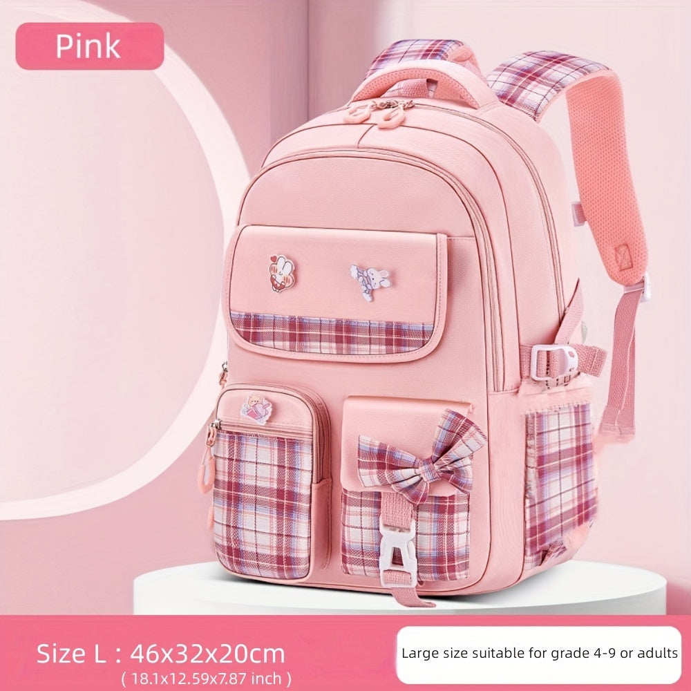 Girls Backpack for Girls Cute School Backpacks for Girls Kindergarten Elementary Preschool Middle Kids School Bag