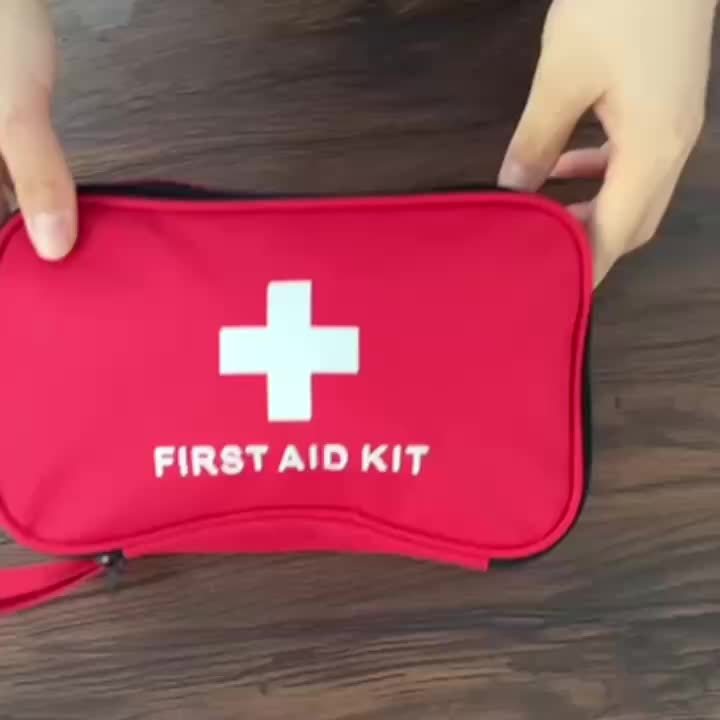 188-Piece Comprehensive First Aid Kit For Outdoor Adventures - Portable, Ideal For Hunting, Hiking & Camping, Includes Scissors & Tweezers