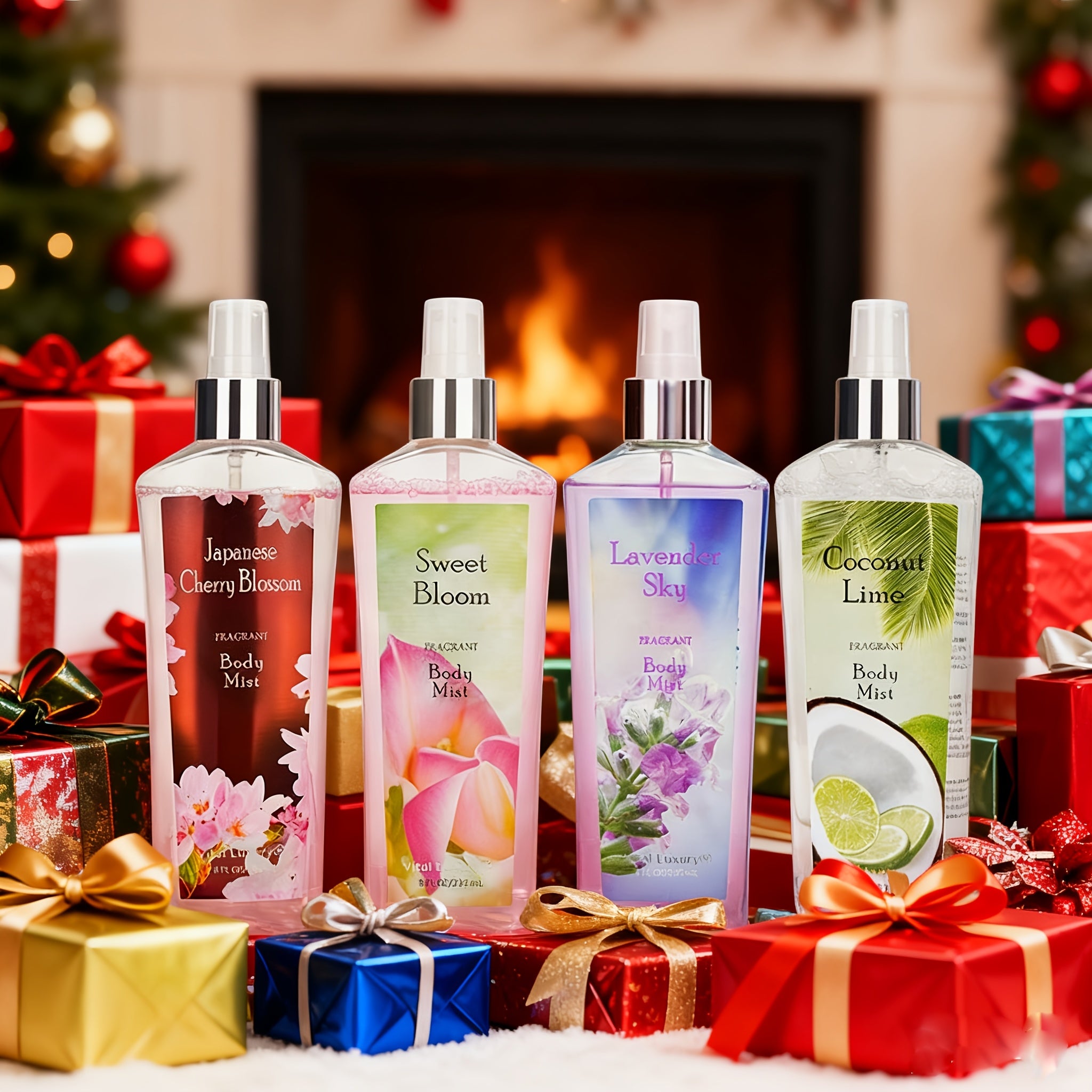 20 Long-Lasting Women's Perfume Sprays - 7-8 Hours Floral Sweet Scent - Travel-Friendly Hair & Body Fragrance, Birthday/Valentine's Gift - Long-Lasting Scent Unisex Confidence-Boosting Design Perfect For Beach Dates, Pool Par