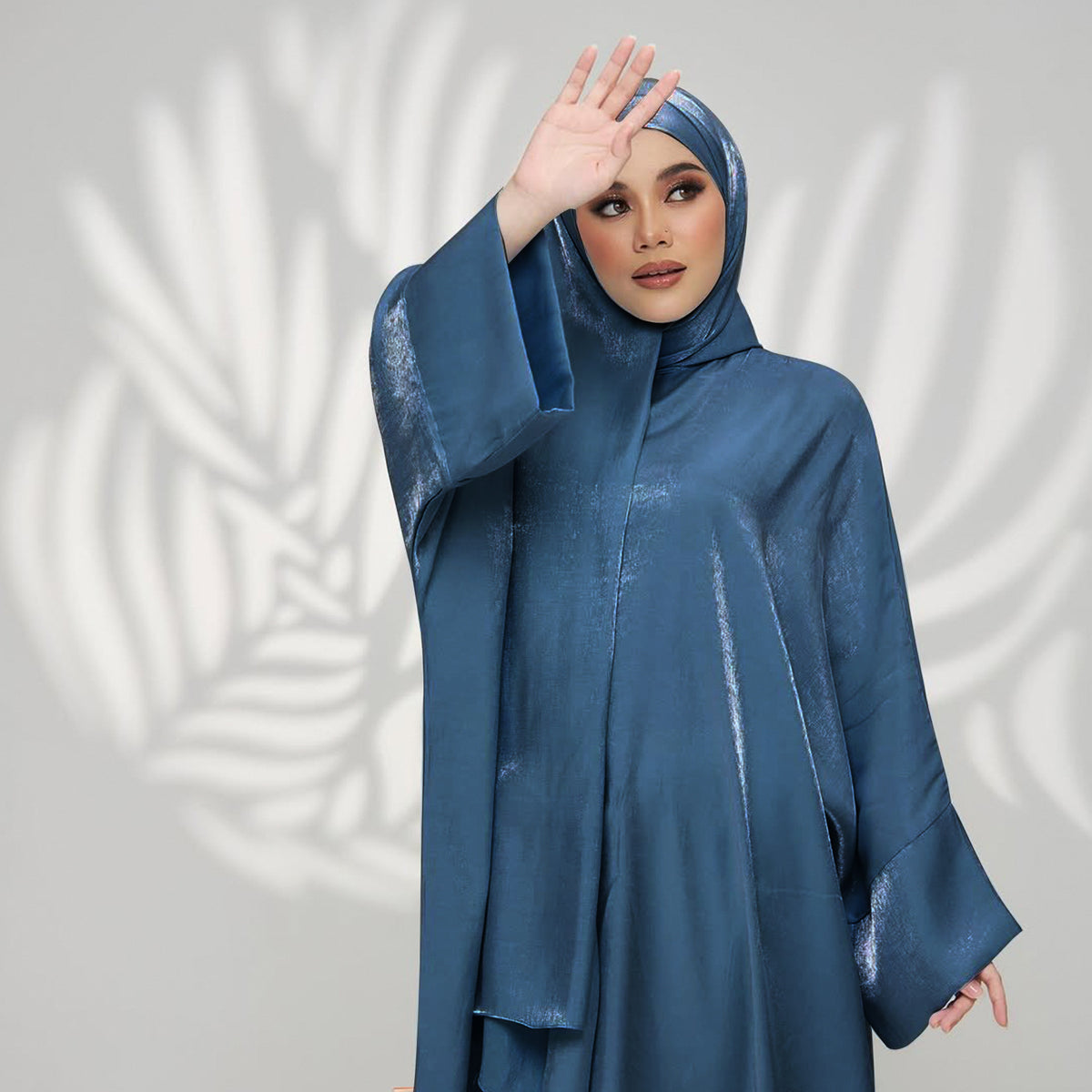 Robe longue élégante et colorée en tissu