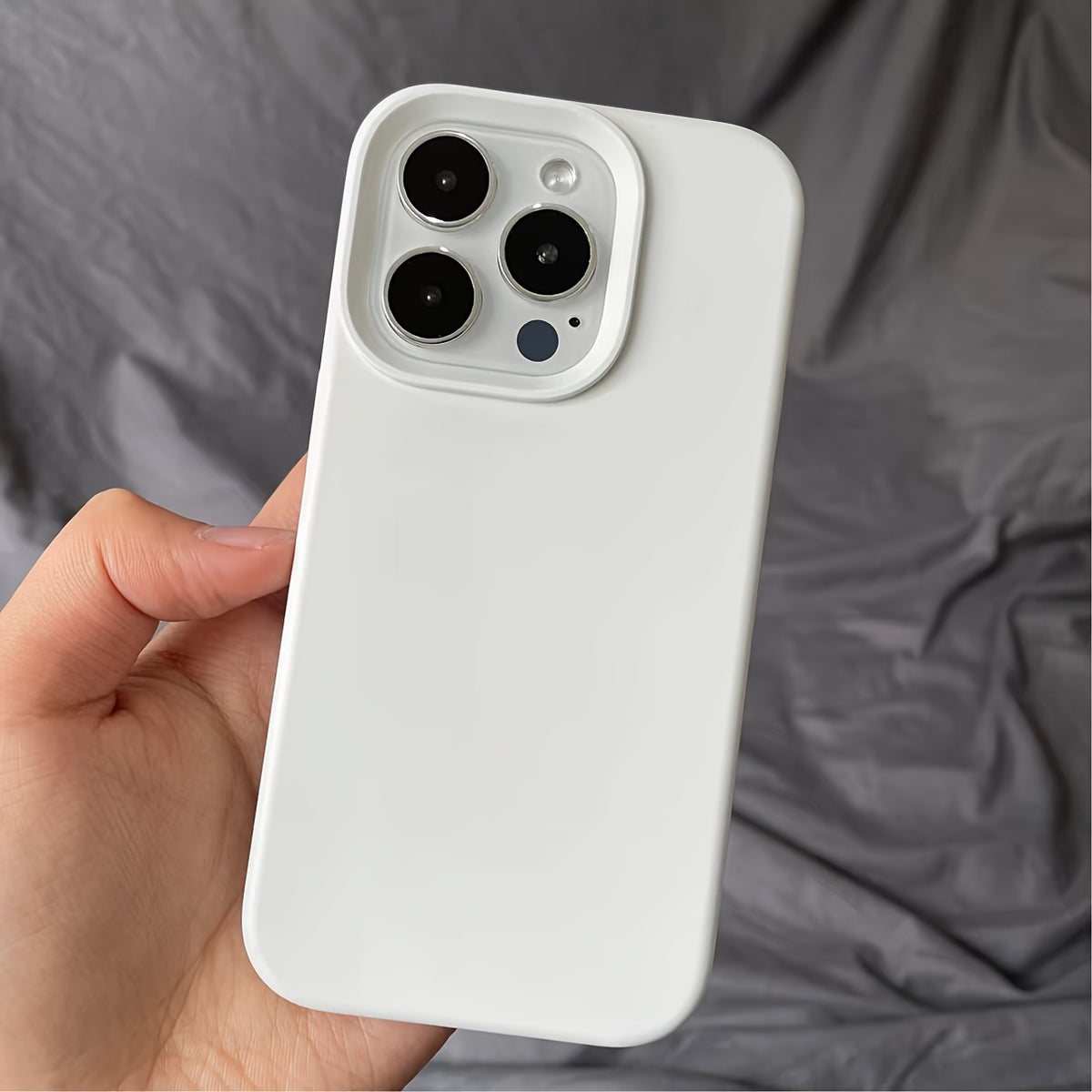 Premium Liquid Silicone Phone Case - Durable & Shockproof Protection for iPhone Series - Anti-Slip, Flexible, and Slim-Fit Design