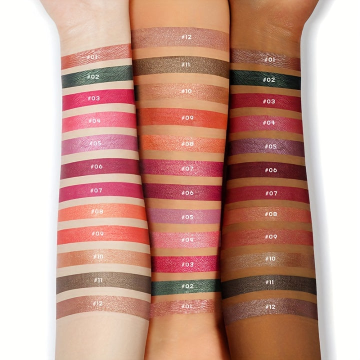 Luxurious Shimmer Glitter Lip Gloss - Moisturizing, Long-Lasting Diamond Shine for All Skin Types, Berry Hue