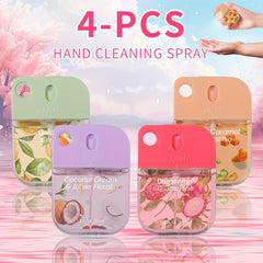 Portable Aloe Vera Power Mist Hand Fragrance Spray, Hydrating Mini Perfume, Fresh Fruity Scent That Leaves Hands Cleaning, Hydrated, And Delicately Scented. No-Rinse, Travel Size for All Ages - Ideal for Outdoor Activities, H