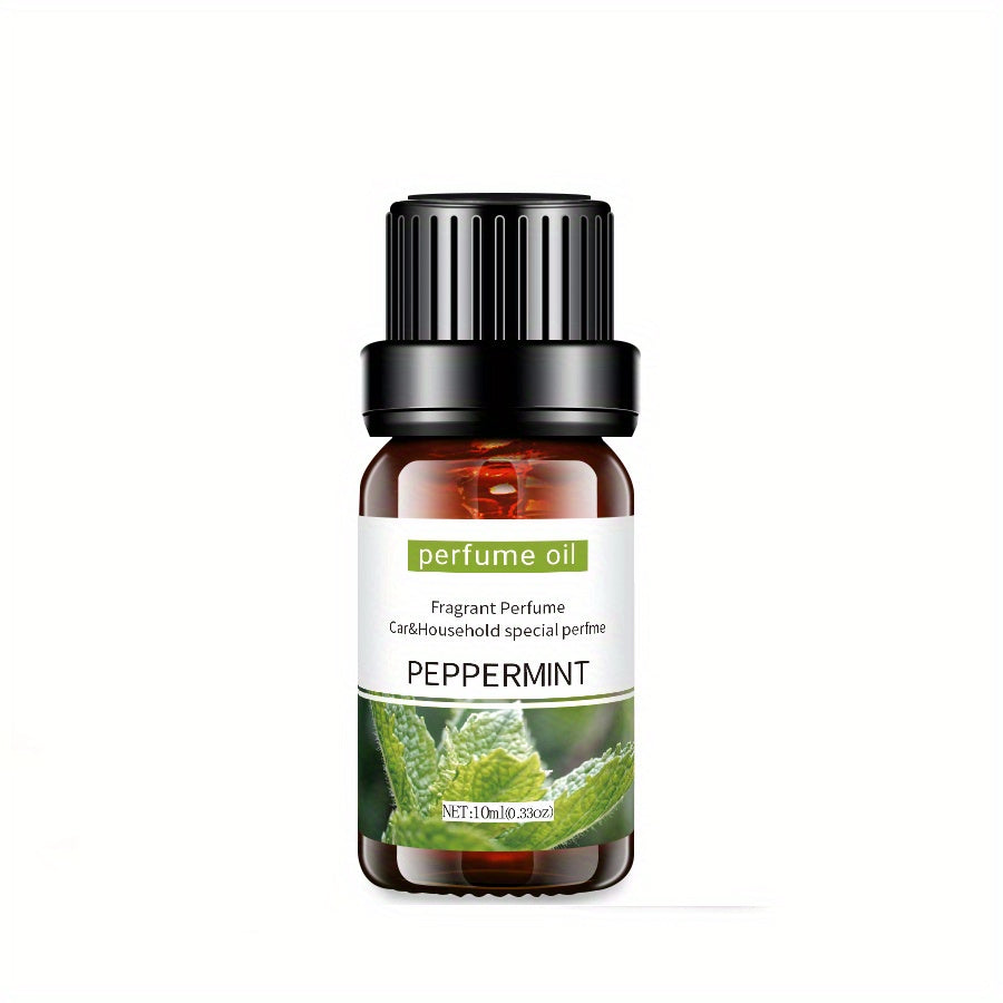 12 types d'huiles essentielles biologiques, kit d'huiles essentielles d'aromathérapie pour diffuseur, humidificateurs, aromathérapie, fabrication de bougies (10 ml)