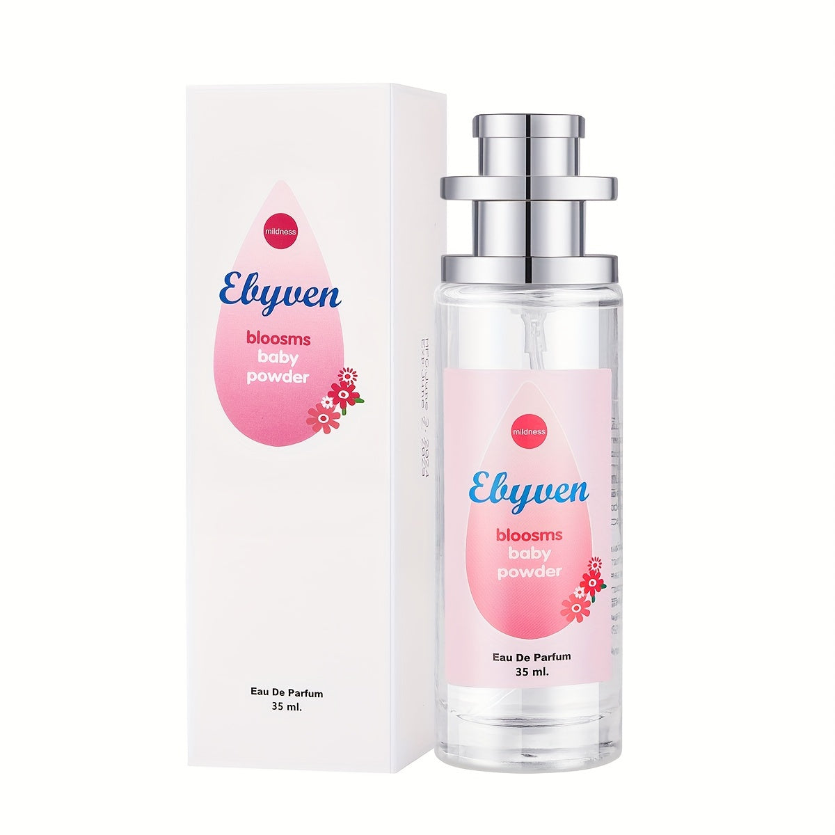 Elyuen Women's Perfume - Floral, Vanilla, Lavender, Cherry Blossom - Elegant Pink/Blue/Purple/White Bottles - Alcohol-Based Long-Lasting Fragrance (10-20% concentration) - BPA-Free - Everyday &amp; Special Occasion Women's Perfum