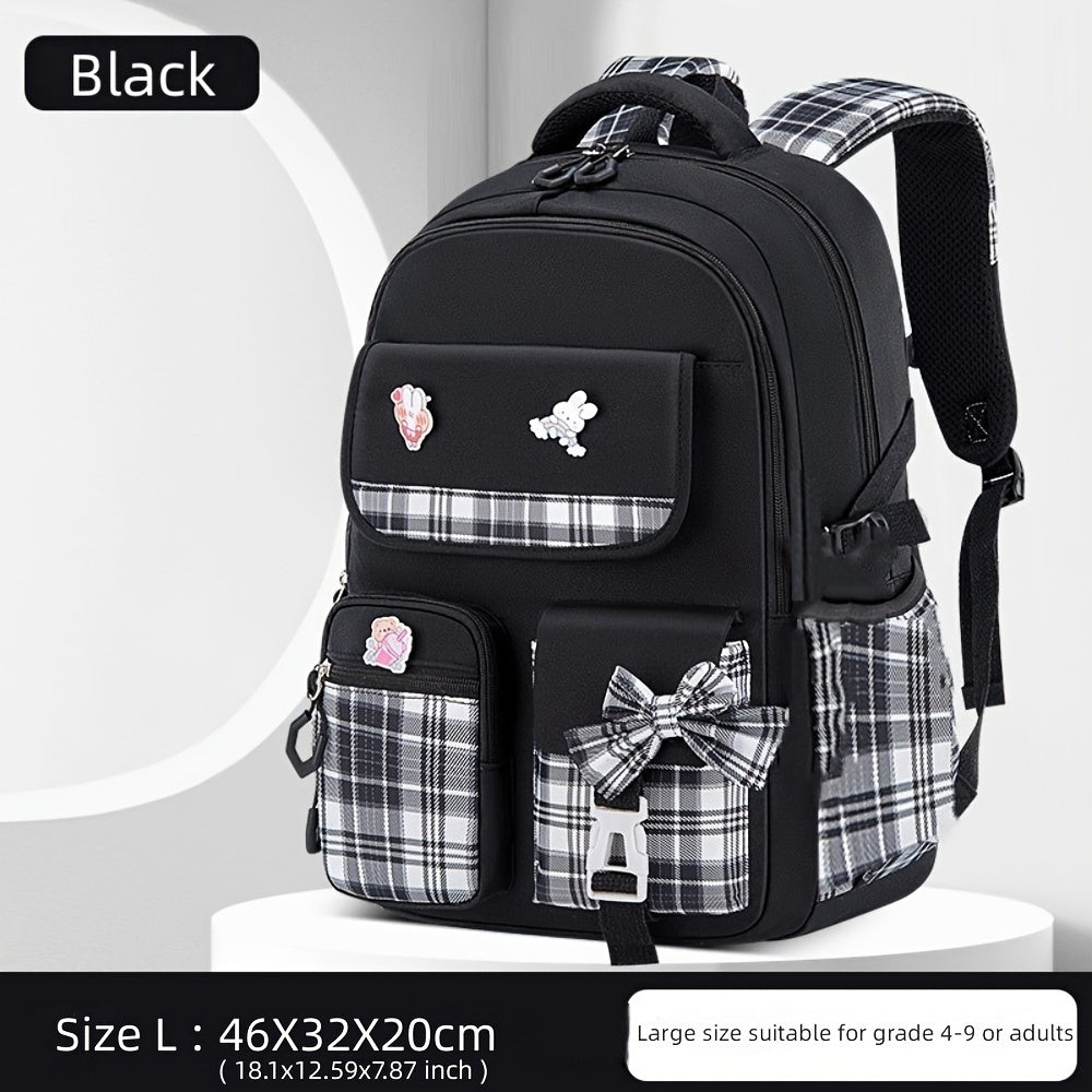 Girls Backpack for Girls Cute School Backpacks for Girls Kindergarten Elementary Preschool Middle Kids School Bag