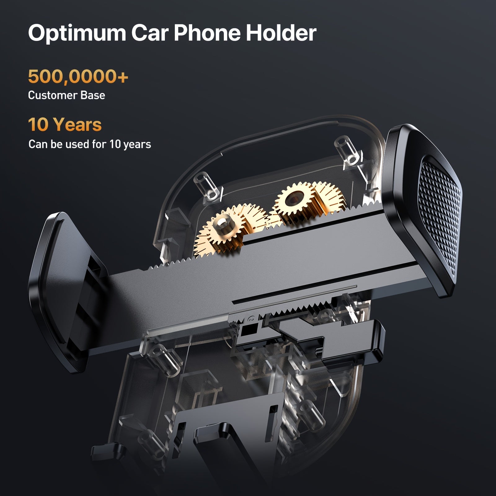 Universal Car Phone Holder For Car Dashboard, Strong Suction Cup, Horizontal And Vertical Viewing Options, Hands-Free Safe Driving, Universal Compatibility With All Phones, Christmas, Festival, New Year's Gift