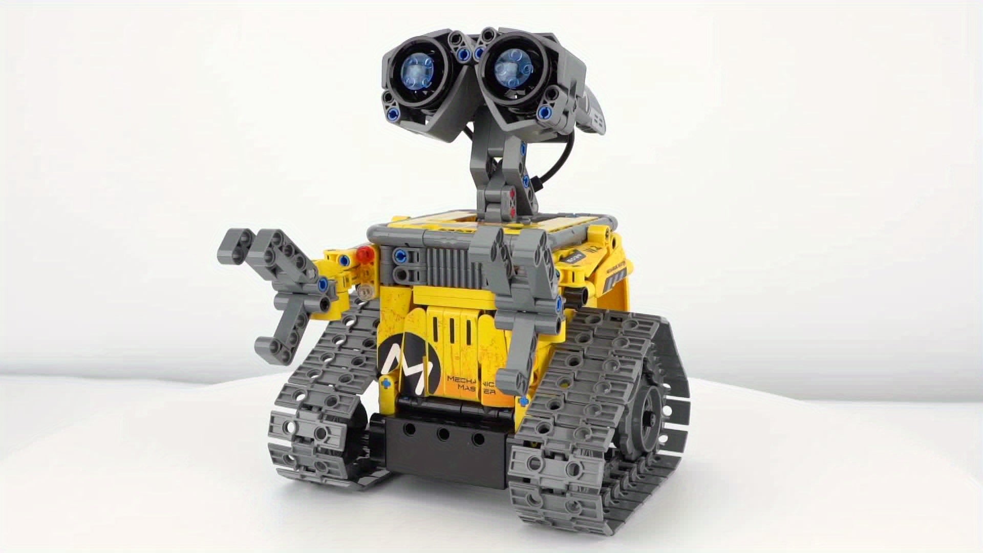 435-Piece Sillbird STEM Masterpiece - Building Toys Building Sets - Remote & APP Controlled 5-in-1 Wall Robot, Explorer Robot, Mech Dinosaur Toys Coding Set with Creative Learning, Halloween and Christmas Gift Ideas