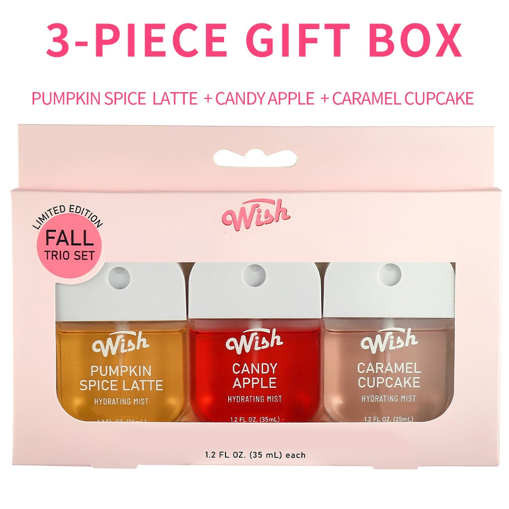 [Colorful Hand Fragrance Spray] WISH 3pcs Set Colorful Hand Fragrance Spray | Ravel Must Haves Hand Perfume Spray, Hydrating Power Mist With Fresh Fruity And Flowers Scent, 6 Scents - Portable For Moisturizing Hand Cleaning S