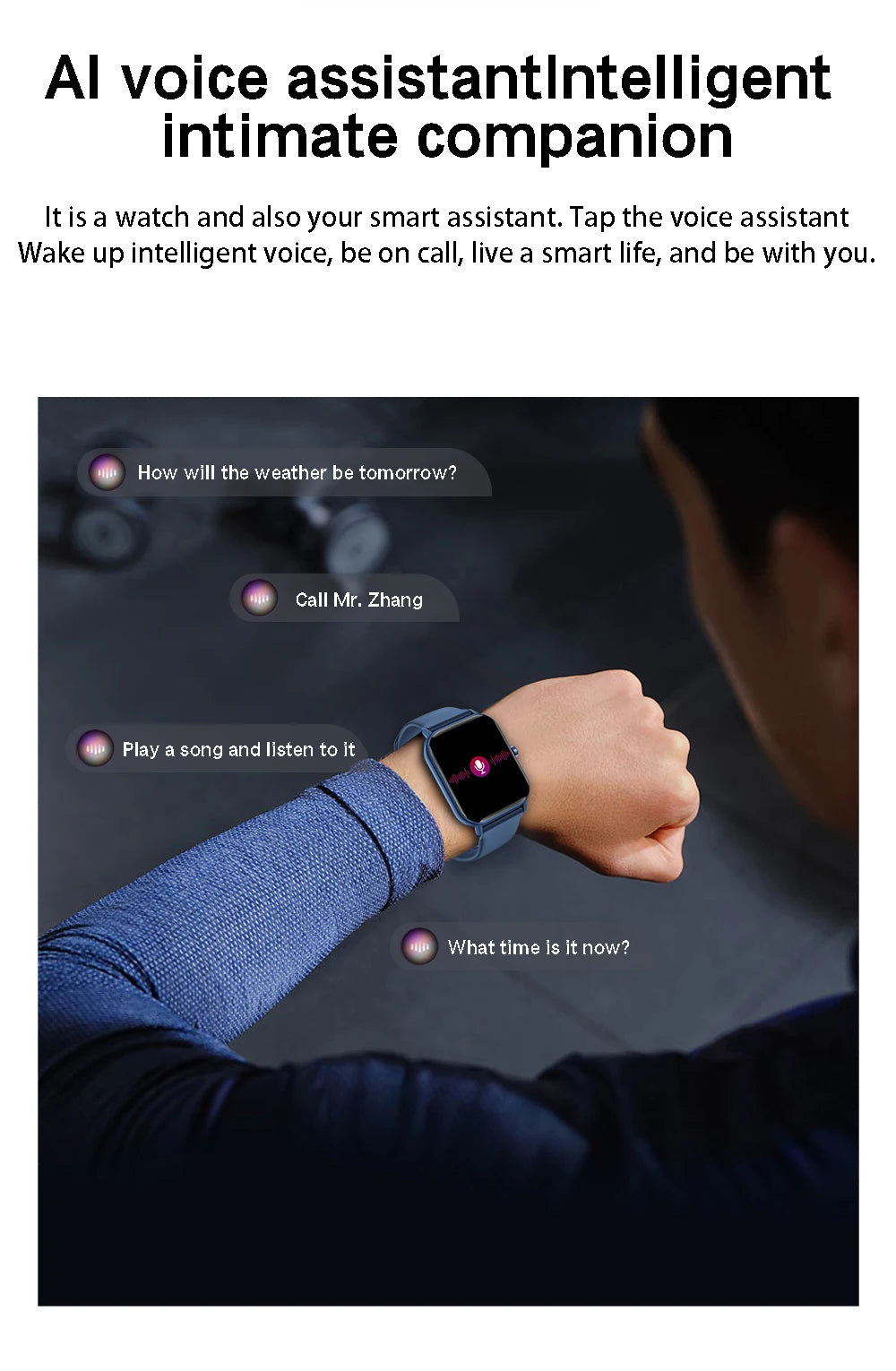 Montre de Sport pour enfants, écran HD, montre intelligente avec bracelet en Silicone, montre-bracelet électronique étanche, cadeau pour garçons et filles