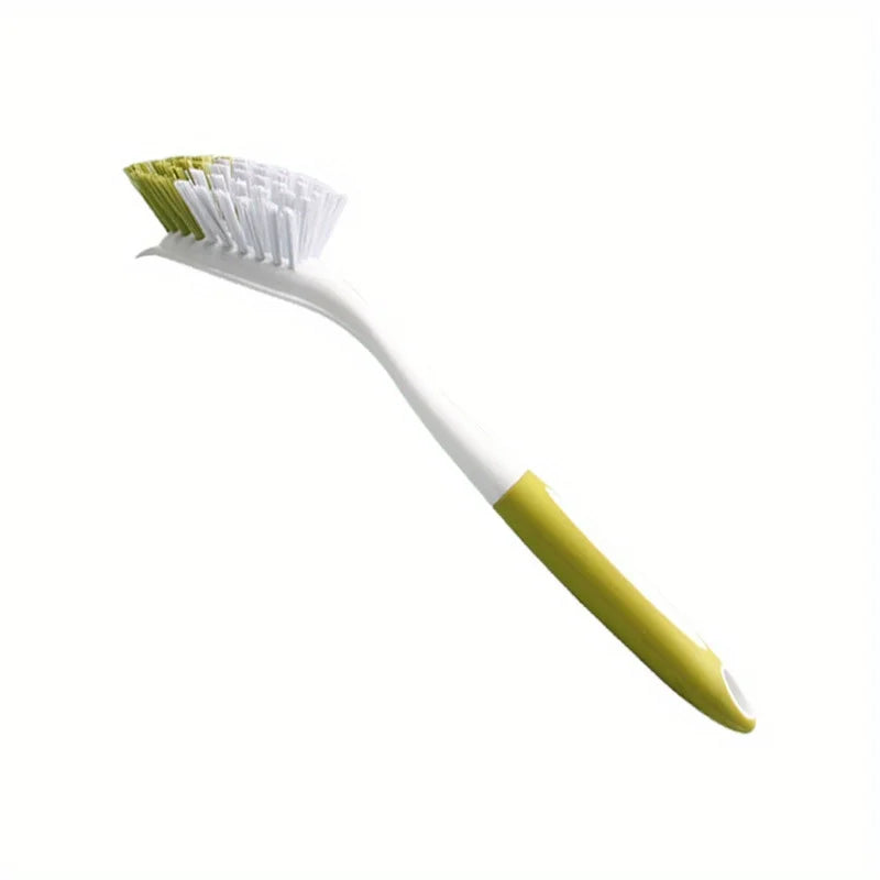 Brosse à vaisselle avec poignée, 1 pièce, brosses à récurer de cuisine pour nettoyer l'épurateur de vaisselle avec poils rigides pour évier, casseroles