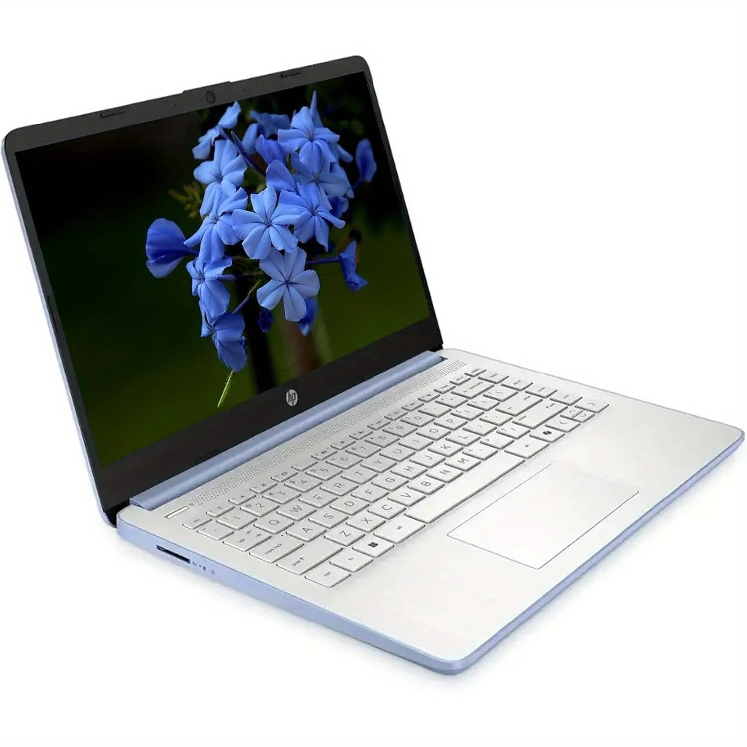 Ordinateur portable ultra léger HP 14" HD LED avec 1 an Microsoft 365, processeur Intel N150, 4 Go de RAM, 128 Go UFS, Windows 11 Home dans la mode S